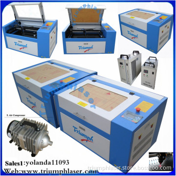 High Precision Laser Cutting Machine Plexiglas, Plywood, Rubber, Stone CO2 Laser Cutter
